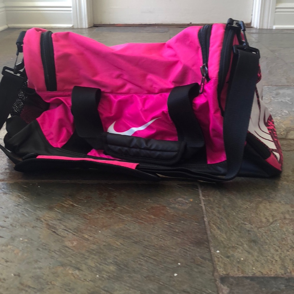 Pink Nike Duffel Bag